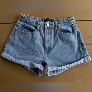Blue Denim Women's Shorts